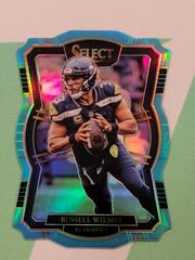 Russell Wilson [Light Blue Prizm Die Cut] #104 Football Cards 2017 Panini Select Prices