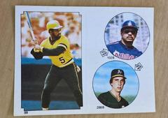 Bill Madlock [Reggie Jackson, Mike Warren] #99/102B/288B Baseball Cards 1984 Topps Stickers Prices