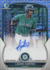 Lazaro Montes #BMA-LM Baseball Cards 2023 Bowman Chrome Prospect Mega Box Autographs Prices