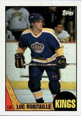 Luc Robitaille #42 Hockey Cards 1987 Topps Prices
