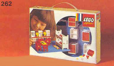 Complete Children's Room Set #262 LEGO Homemaker