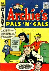 Archie's Pals 'n' Gals #7 (1958) Comic Books Archie's Pals 'N' Gals Prices