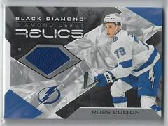 Ross Colton #DD-RC Hockey Cards 2021 Upper Deck Black Diamond Debut Relics Prices
