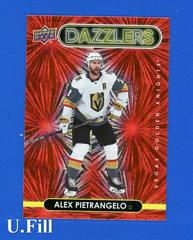 Alex Pietrangelo [Red] #DZ-46 Hockey Cards 2021 Upper Deck Dazzlers Prices