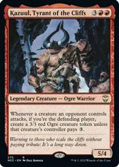 Kazuul, Tyrant of the Cliffs #270 Magic New Capenna Commander Prices