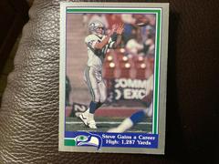 Steve Gains A Career [High: 1,287 Yards] #38 Football Cards 1989 Pacific Steve Largent Prices
