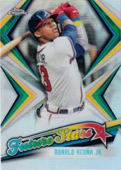 Ronald Acuna Jr. [Future Stars] #FS-20 Baseball Cards 2019 Topps Chrome Future Stars Prices