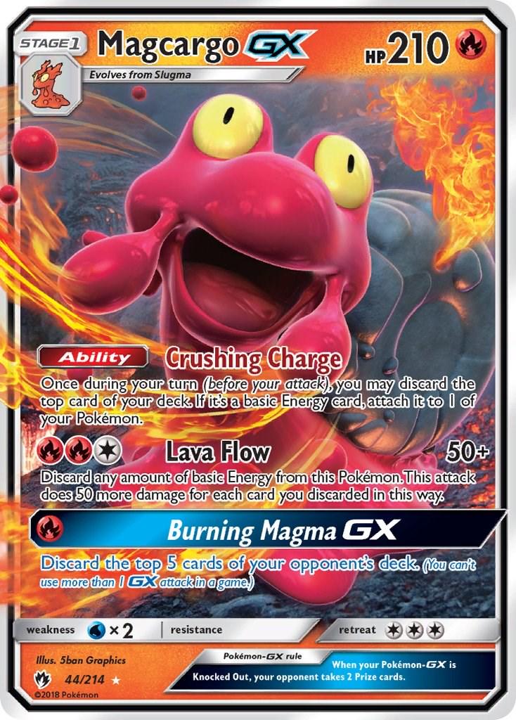 Magcargo GX #44 Pokemon Lost Thunder