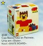 Barney, The Skateboard Bear #2331 LEGO DUPLO Prices