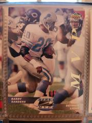 Barry Sanders ##TM18 Football Cards 1993 Upper Deck Team MVP Prices