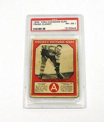 Frank Clancy Hockey Cards 1933 V252 Canadian Gum Prices