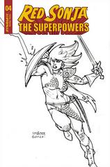 Red Sonja: The Superpowers [Linsner Sketch] #4 (2021) Comic Books Red Sonja: The Superpowers Prices