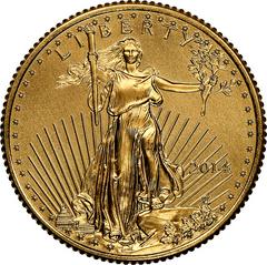 2014 Coins $10 American Gold Eagle Prices