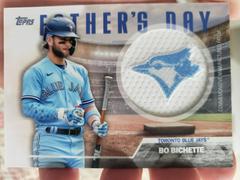 Bo Bichette #FD-BB Baseball Cards 2023 Topps Father’s Day Commemorative Team Patch Prices