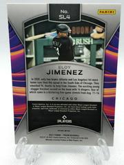 Back Of Card | Eloy Jimenez Baseball Cards 2021 Panini Prizm