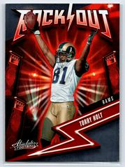 Torry Holt #7 Football Cards 2023 Panini Absolute Rock Out Prices