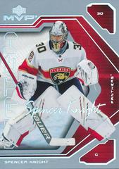 Spencer Knight [Super Script] Hockey Cards 2021 Upper Deck MVP 20th Anniversary Prices