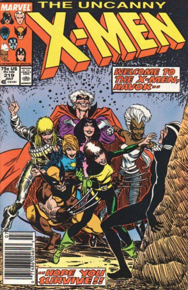 Uncanny X-Men [Jeweler] #219 (1987) Comic Books Uncanny X-Men