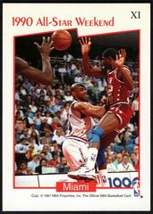 Back Side | Magic Johnson Basketball Cards 1991 Hoops All-Star MVP's