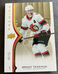 Brady Tkachuk Hockey Cards 2020 Upper Deck Premier Prices