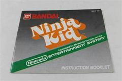 Ninja Kid - Manual | Ninja Kid NES