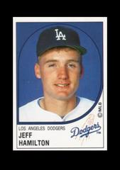 Jeff Hamilton #312 Baseball Cards 1988 Panini Stickers Prices