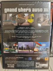 Rear Of Case | Grand Theft Auto III [Not For Resale] Playstation 2