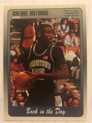 Dikembe Mutombo #98 Basketball Cards 1997 Score Board Rookies Prices
