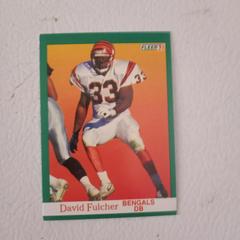 David Fulcher #21 Football Cards 1991 Fleer Prices