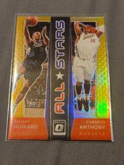 Carmelo Anthony, Dwight Howard [Gold] #18 Basketball Cards 2021 Panini Donruss Optic All Stars Prices