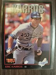 Eric Karros #4 Baseball Cards 1993 Panini Donruss Triple Play Prices