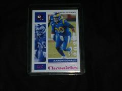 Aaron Donald [Pink] #58 Football Cards 2020 Panini Chronicles Prices