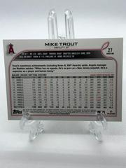 Back Of Card | Mike Trout Baseball Cards 2022 Topps