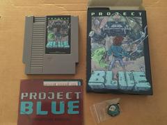 Cartridge, Box And Manual | Project Blue NES