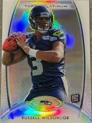 Russell Wilson #138 Football Cards 2012 Topps Platinum Prices