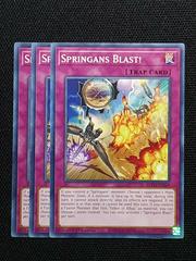 Springans Blast! BLVO-EN069 YuGiOh Blazing Vortex Prices