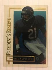Donnell Woolford #227 Football Cards 1996 Collector's Edge President's Reserve Prices