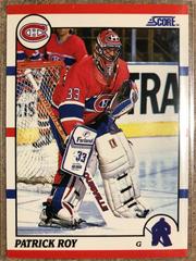 Patrick Roy Hockey Cards 1990 Score Hottest Rising Prices