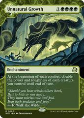 Unnatural Growth #62 Magic Wilds of Eldraine Enchanting Tales Prices