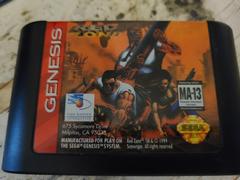 Cartridge (Front) | Red Zone Sega Genesis