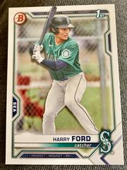 Harry Ford Baseball Cards 2021 Bowman Draft Prices