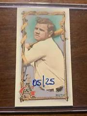 Babe Ruth [Mini No Number] Baseball Cards 2018 Topps Allen & Ginter Prices
