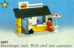 LEGO Set | Burger Stand LEGO Town