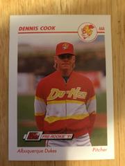 Dennis Cook #4 Baseball Cards 1991 Impel Line Drive Prices