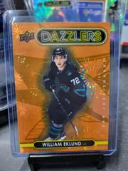 William Eklund [Orange] #DZ-135 Hockey Cards 2021 Upper Deck Dazzlers Prices