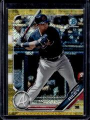 Austin Riley [Gold Refractor] Baseball Cards 2019 Bowman Mega Box Chrome Prices