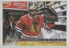 Corey Crawford #C137 Hockey Cards 2017 Upper Deck Canvas Prices