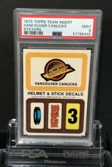Vancouver Canucks Hockey Cards 1979 Topps Team Insert Stickers Prices
