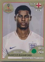 Marcus Rashford [Gold] #590 Soccer Cards 2018 Panini World Cup Stickers Prices