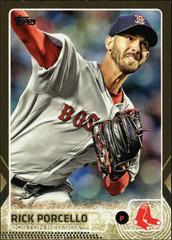 Rick Porcello [Gold] #US362 Baseball Cards 2015 Topps Update Prices